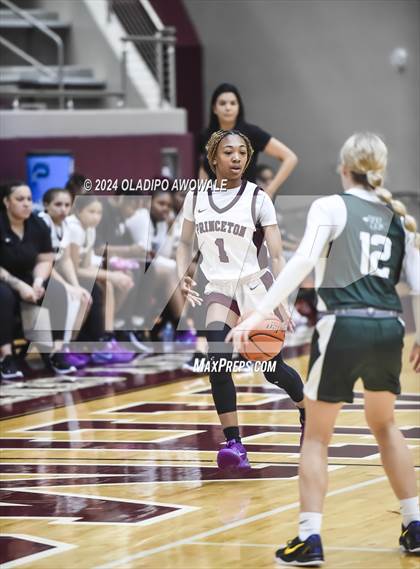 Thumbnail 2 in Waxahachie vs. Princeton (Wylie Girls Basketball Showcase) photogallery.