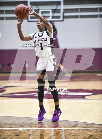 Thumbnail 2 in Waxahachie vs. Princeton (Wylie Girls Basketball Showcase) photogallery.