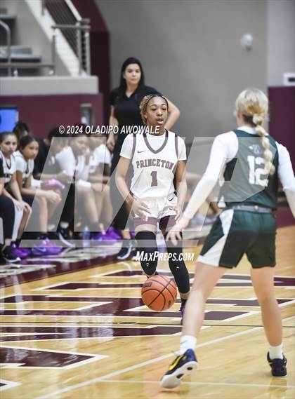 Thumbnail 1 in Waxahachie vs. Princeton (Wylie Girls Basketball Showcase) photogallery.
