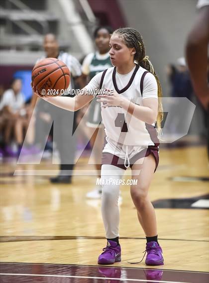 Thumbnail 2 in Waxahachie vs. Princeton (Wylie Girls Basketball Showcase) photogallery.