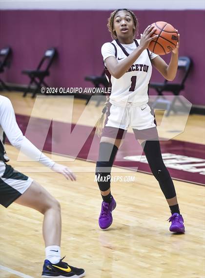 Thumbnail 2 in Waxahachie vs. Princeton (Wylie Girls Basketball Showcase) photogallery.