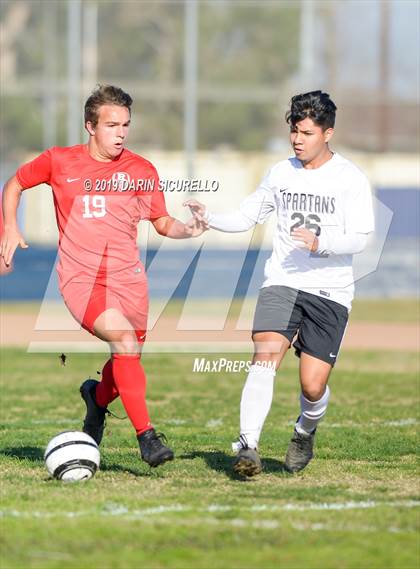 Thumbnail 1 in Villa Park vs. Redondo Union (Marina Tournament) photogallery.