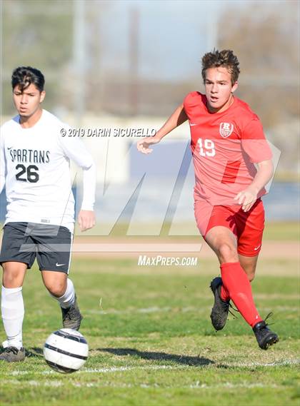 Thumbnail 1 in Villa Park vs. Redondo Union (Marina Tournament) photogallery.