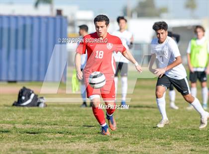 Thumbnail 3 in Villa Park vs. Redondo Union (Marina Tournament) photogallery.
