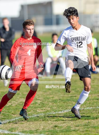Thumbnail 1 in Villa Park vs. Redondo Union (Marina Tournament) photogallery.