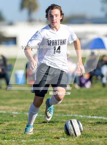 Thumbnail 2 in Villa Park vs. Redondo Union (Marina Tournament) photogallery.