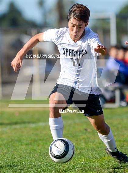 Thumbnail 1 in Villa Park vs. Redondo Union (Marina Tournament) photogallery.
