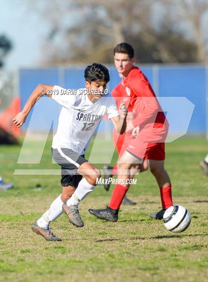 Thumbnail 2 in Villa Park vs. Redondo Union (Marina Tournament) photogallery.