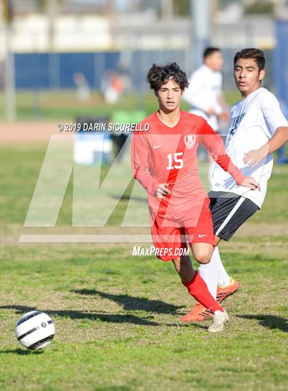 Thumbnail 1 in Villa Park vs. Redondo Union (Marina Tournament) photogallery.