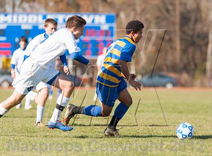 Thumbnail 3 in Lansing v Hoosick Falls (NYSPHSAA Class C Semifinal) photogallery.