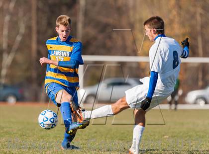 Thumbnail 1 in Lansing v Hoosick Falls (NYSPHSAA Class C Semifinal) photogallery.