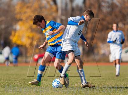 Thumbnail 1 in Lansing v Hoosick Falls (NYSPHSAA Class C Semifinal) photogallery.