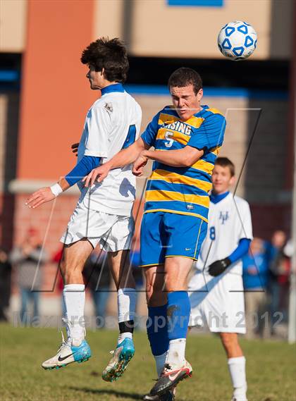 Thumbnail 1 in Lansing v Hoosick Falls (NYSPHSAA Class C Semifinal) photogallery.