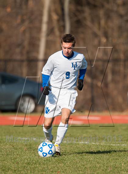 Thumbnail 3 in Lansing v Hoosick Falls (NYSPHSAA Class C Semifinal) photogallery.