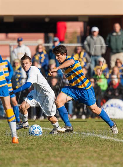 Thumbnail 3 in Lansing v Hoosick Falls (NYSPHSAA Class C Semifinal) photogallery.