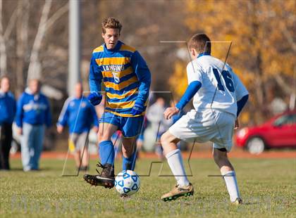 Thumbnail 2 in Lansing v Hoosick Falls (NYSPHSAA Class C Semifinal) photogallery.