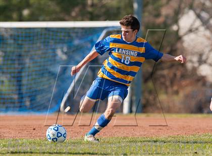 Thumbnail 2 in Lansing v Hoosick Falls (NYSPHSAA Class C Semifinal) photogallery.