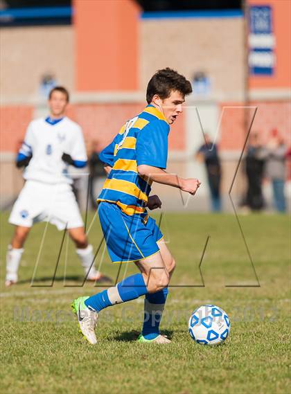Thumbnail 3 in Lansing v Hoosick Falls (NYSPHSAA Class C Semifinal) photogallery.