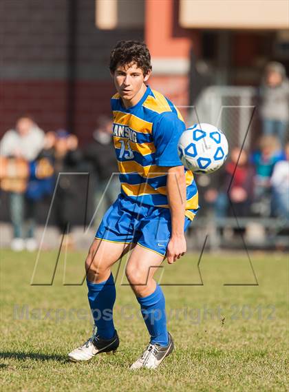 Thumbnail 2 in Lansing v Hoosick Falls (NYSPHSAA Class C Semifinal) photogallery.
