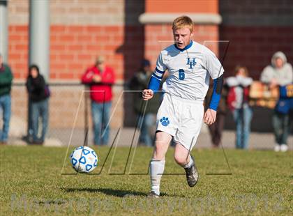 Thumbnail 2 in Lansing v Hoosick Falls (NYSPHSAA Class C Semifinal) photogallery.