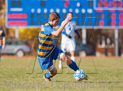 Thumbnail 3 in Lansing v Hoosick Falls (NYSPHSAA Class C Semifinal) photogallery.