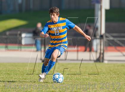 Thumbnail 1 in Lansing v Hoosick Falls (NYSPHSAA Class C Semifinal) photogallery.