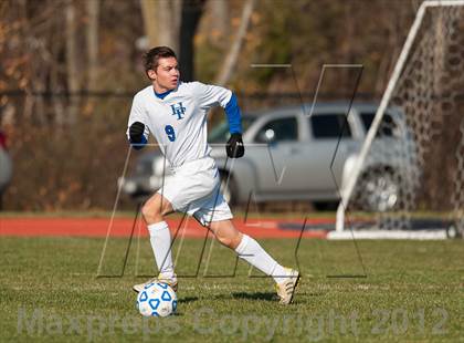 Thumbnail 2 in Lansing v Hoosick Falls (NYSPHSAA Class C Semifinal) photogallery.