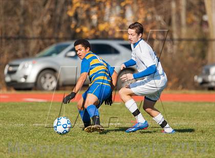 Thumbnail 3 in Lansing v Hoosick Falls (NYSPHSAA Class C Semifinal) photogallery.