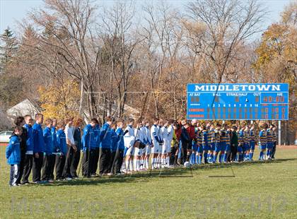 Thumbnail 2 in Lansing v Hoosick Falls (NYSPHSAA Class C Semifinal) photogallery.