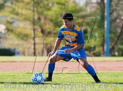 Thumbnail 3 in Lansing v Hoosick Falls (NYSPHSAA Class C Semifinal) photogallery.