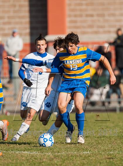 Thumbnail 1 in Lansing v Hoosick Falls (NYSPHSAA Class C Semifinal) photogallery.