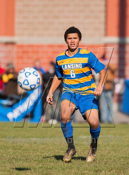 Thumbnail 3 in Lansing v Hoosick Falls (NYSPHSAA Class C Semifinal) photogallery.