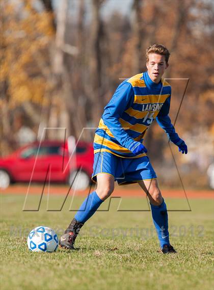 Thumbnail 3 in Lansing v Hoosick Falls (NYSPHSAA Class C Semifinal) photogallery.