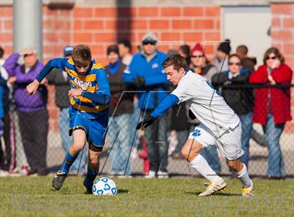 Thumbnail 3 in Lansing v Hoosick Falls (NYSPHSAA Class C Semifinal) photogallery.