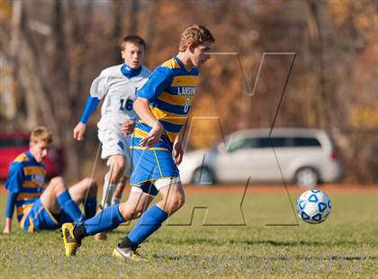 Thumbnail 3 in Lansing v Hoosick Falls (NYSPHSAA Class C Semifinal) photogallery.