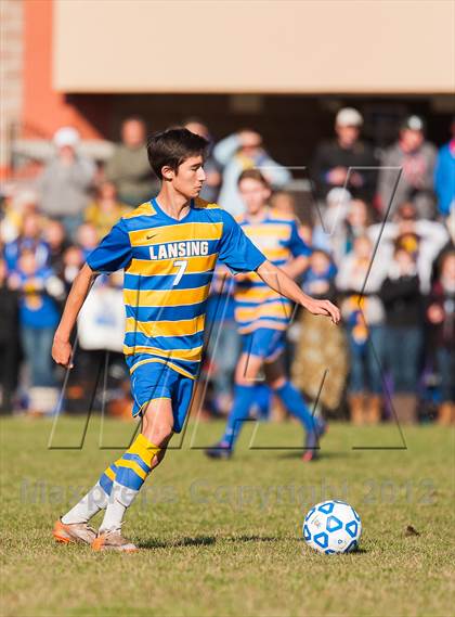 Thumbnail 1 in Lansing v Hoosick Falls (NYSPHSAA Class C Semifinal) photogallery.