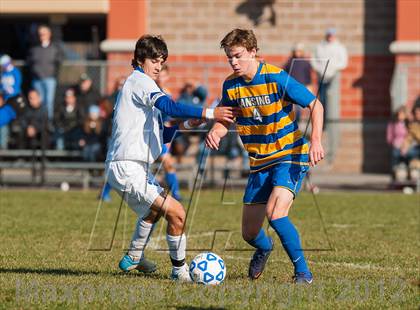 Thumbnail 3 in Lansing v Hoosick Falls (NYSPHSAA Class C Semifinal) photogallery.