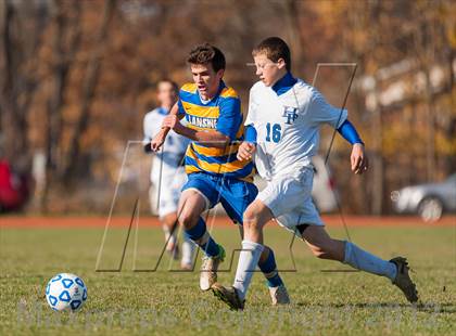 Thumbnail 2 in Lansing v Hoosick Falls (NYSPHSAA Class C Semifinal) photogallery.