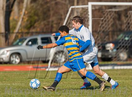 Thumbnail 3 in Lansing v Hoosick Falls (NYSPHSAA Class C Semifinal) photogallery.