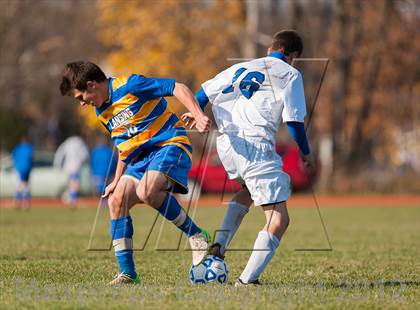 Thumbnail 2 in Lansing v Hoosick Falls (NYSPHSAA Class C Semifinal) photogallery.