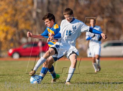 Thumbnail 3 in Lansing v Hoosick Falls (NYSPHSAA Class C Semifinal) photogallery.