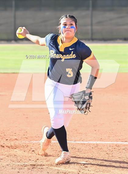 Thumbnail 1 in Empire @ Bourgade Catholic (AIA 3A Quarterfinal) photogallery.