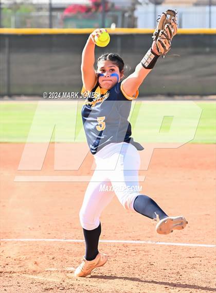 Thumbnail 3 in Empire @ Bourgade Catholic (AIA 3A Quarterfinal) photogallery.