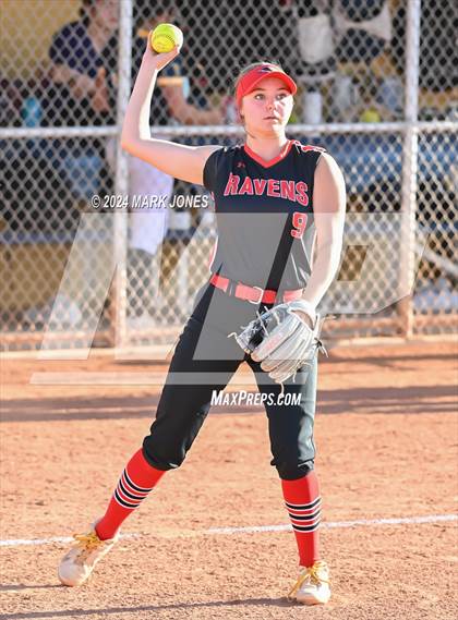 Thumbnail 3 in Empire @ Bourgade Catholic (AIA 3A Quarterfinal) photogallery.