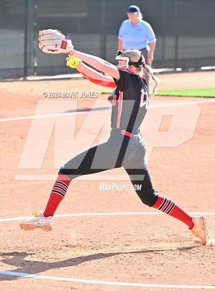 Thumbnail 3 in Empire @ Bourgade Catholic (AIA 3A Quarterfinal) photogallery.