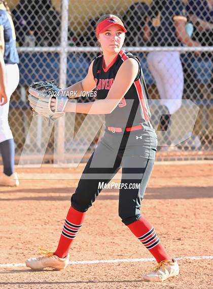 Thumbnail 2 in Empire @ Bourgade Catholic (AIA 3A Quarterfinal) photogallery.
