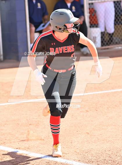 Thumbnail 3 in Empire @ Bourgade Catholic (AIA 3A Quarterfinal) photogallery.