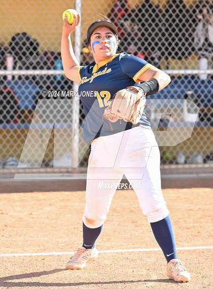 Thumbnail 3 in Empire @ Bourgade Catholic (AIA 3A Quarterfinal) photogallery.