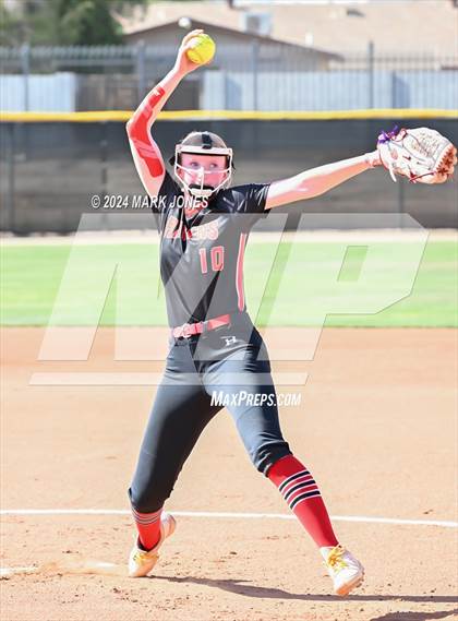 Thumbnail 3 in Empire @ Bourgade Catholic (AIA 3A Quarterfinal) photogallery.