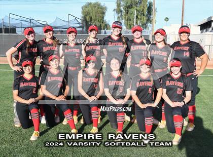 Thumbnail 3 in Empire @ Bourgade Catholic (AIA 3A Quarterfinal) photogallery.